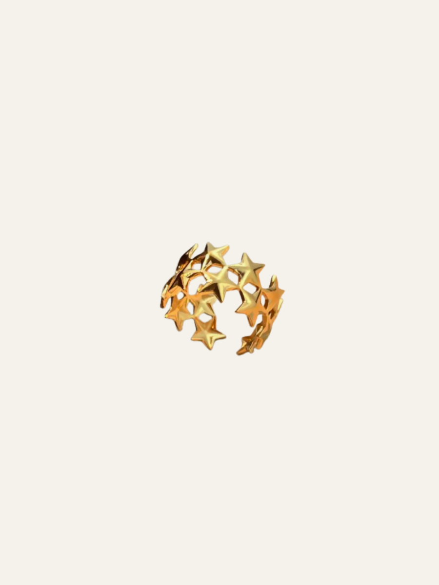 Anel Star Crown