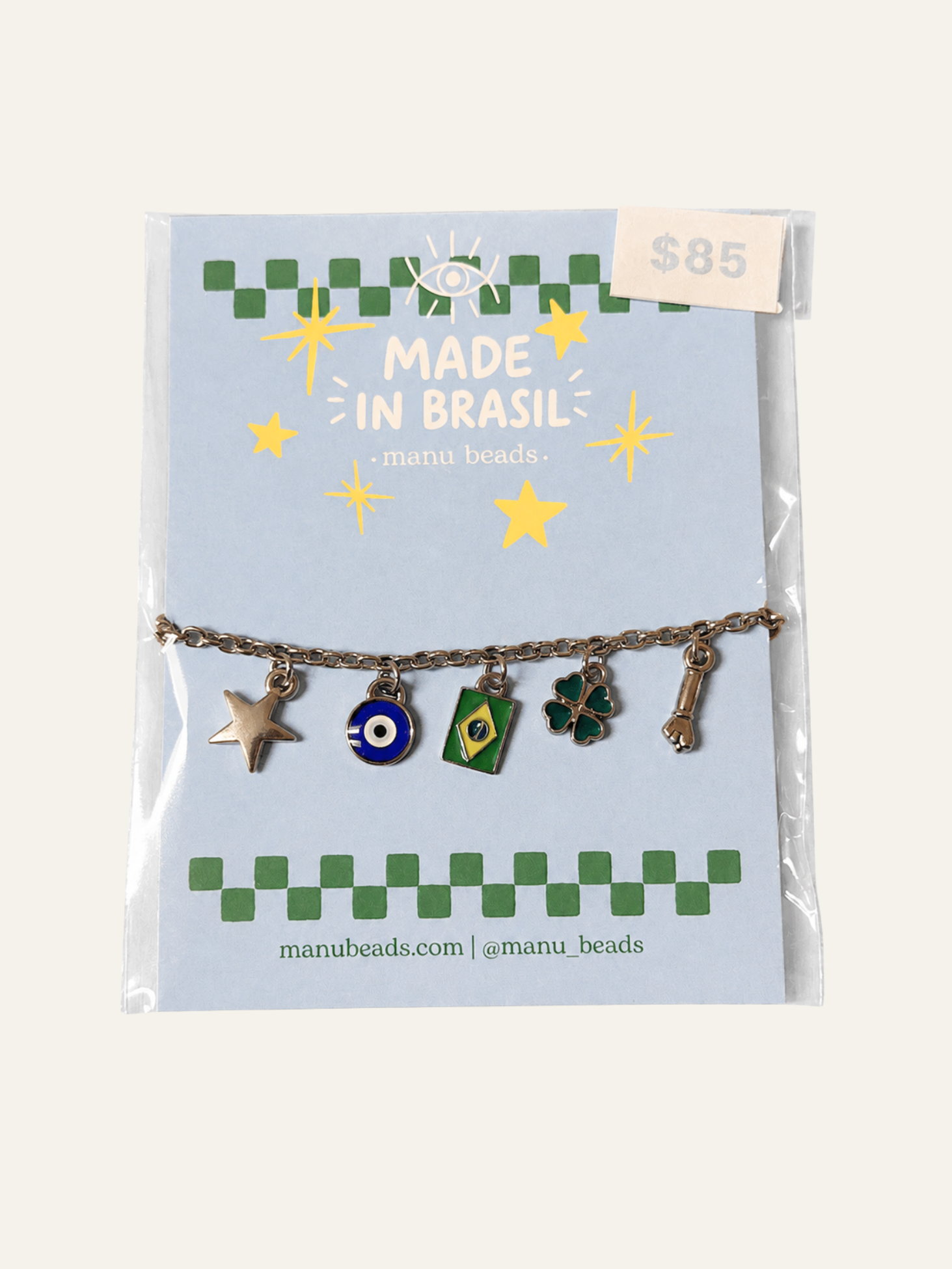 pulseira sorte brasil