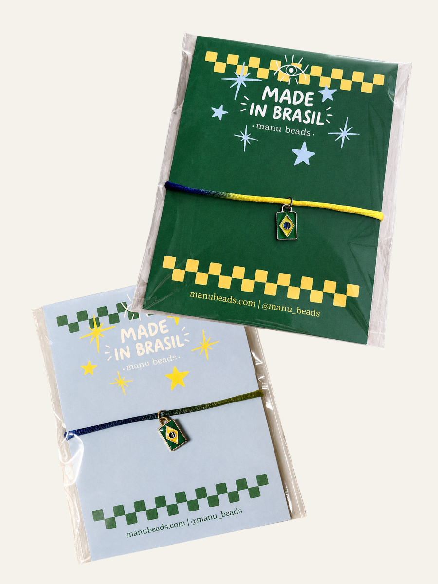 pulseira cetim bandeira br