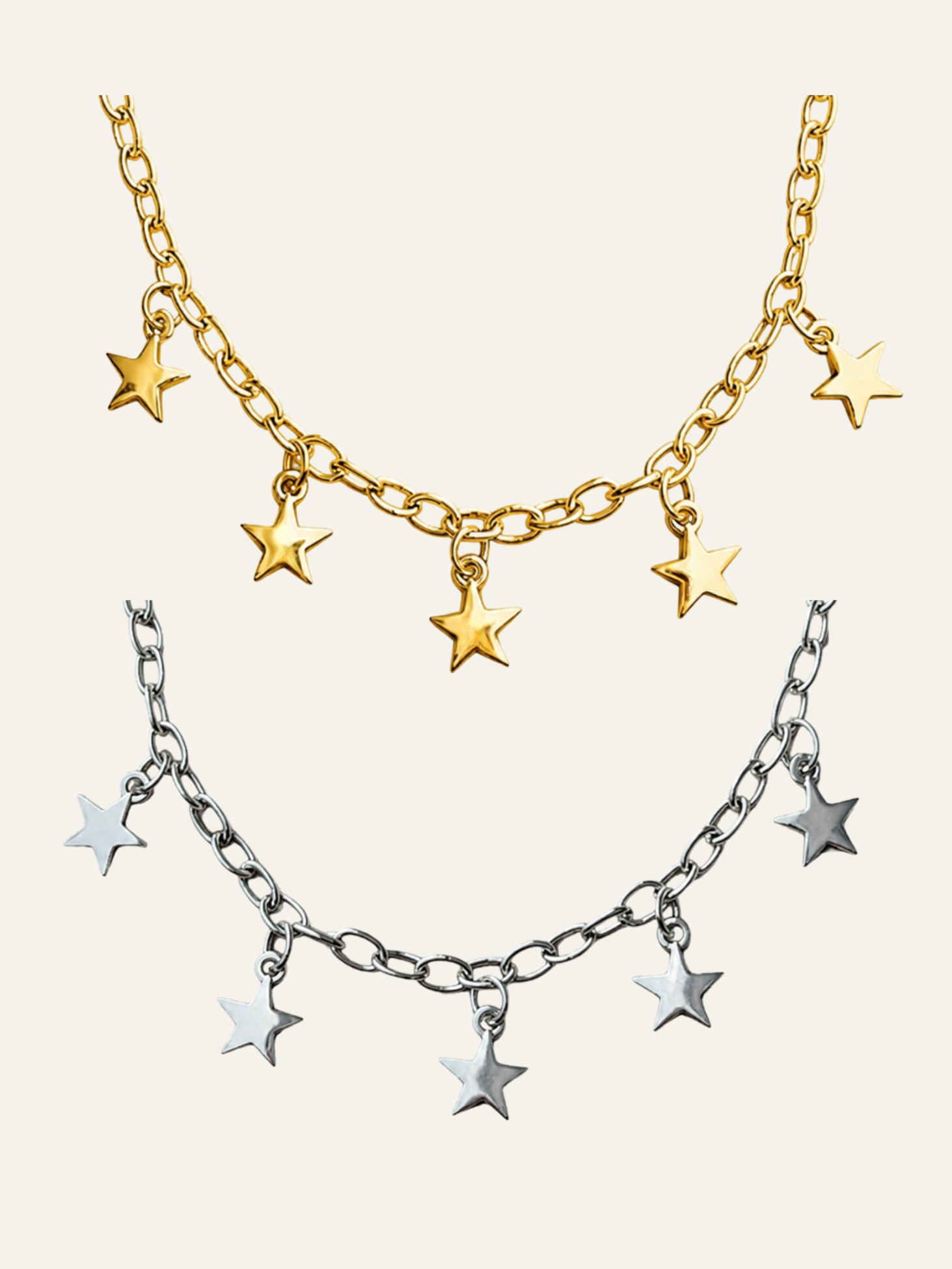 colar 5 estrelas